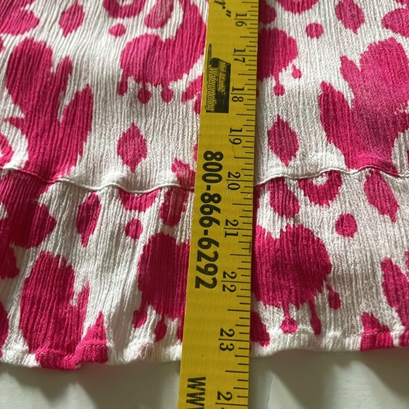 International Concepts Harmonic Print Peasant On/Off Shoulder Top Size XL - Picture 7 of 7